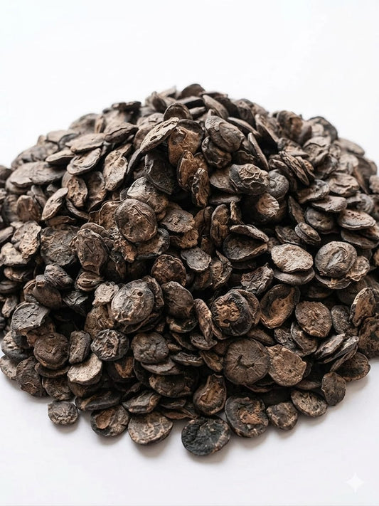 Authentic Marwadi Dried Kumatiya Seeds (Kumtia / Acacia Senegal Seeds for Panchkuta) 500Gm